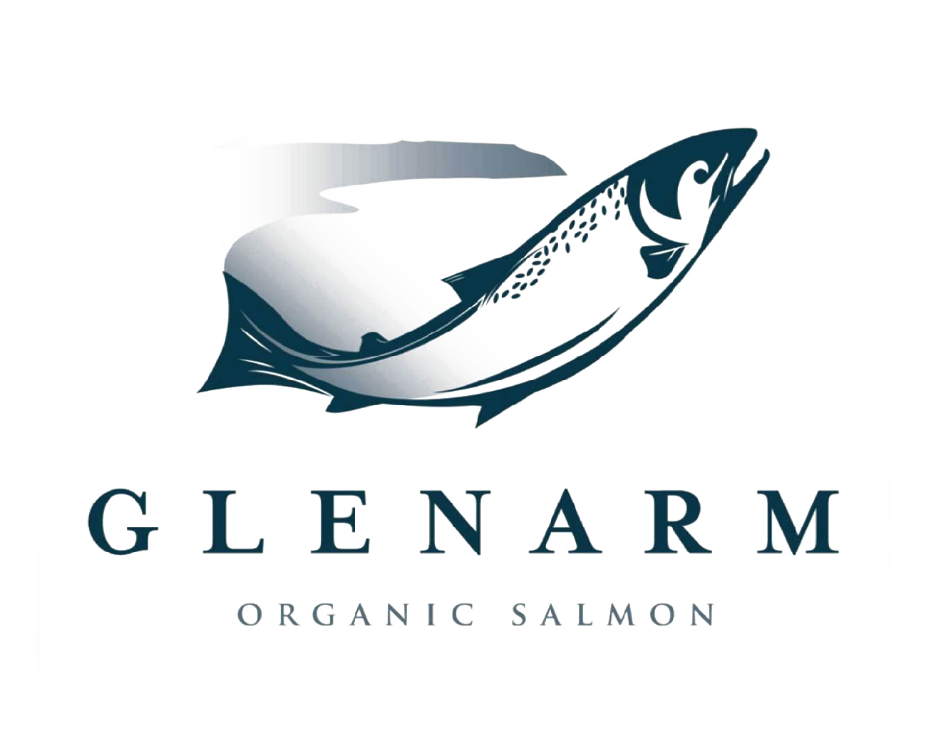 Logo of Glenarm organic salmon